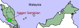Negeri Sembilan map