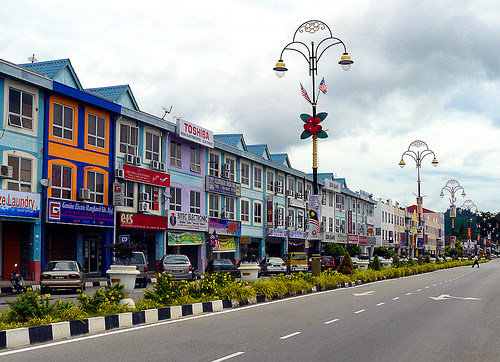Town in Kuah