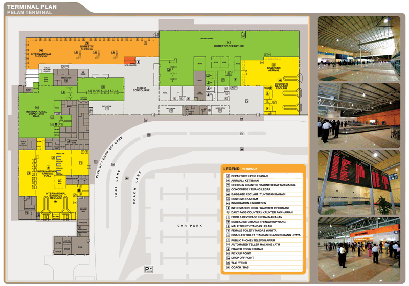 Lcc Terminal plan location map