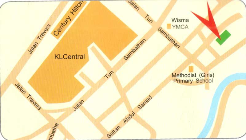 Brickfields Map location map