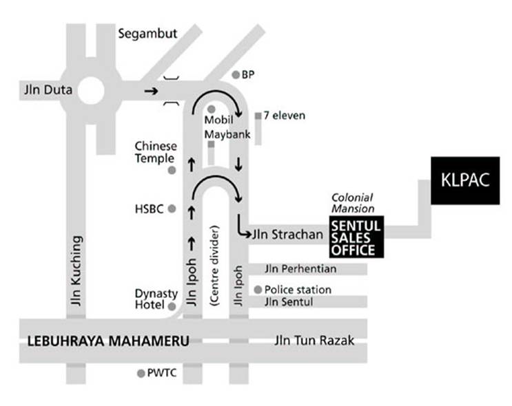 Jalan Ipoh Map location map