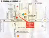 Pandah Indah Map