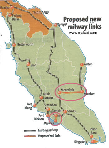 Image result for peninsular malaysia rail map