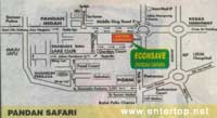 Pandah Safari Map