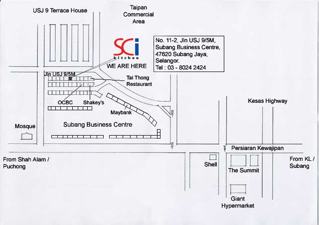 Subang Jaya Map location map