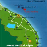 map of terengganu