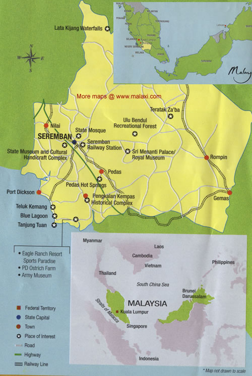 Negeri Sembilan map