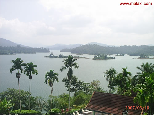 View of Kenyir Lake