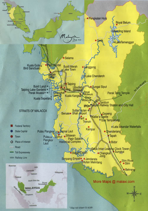 Perak Map